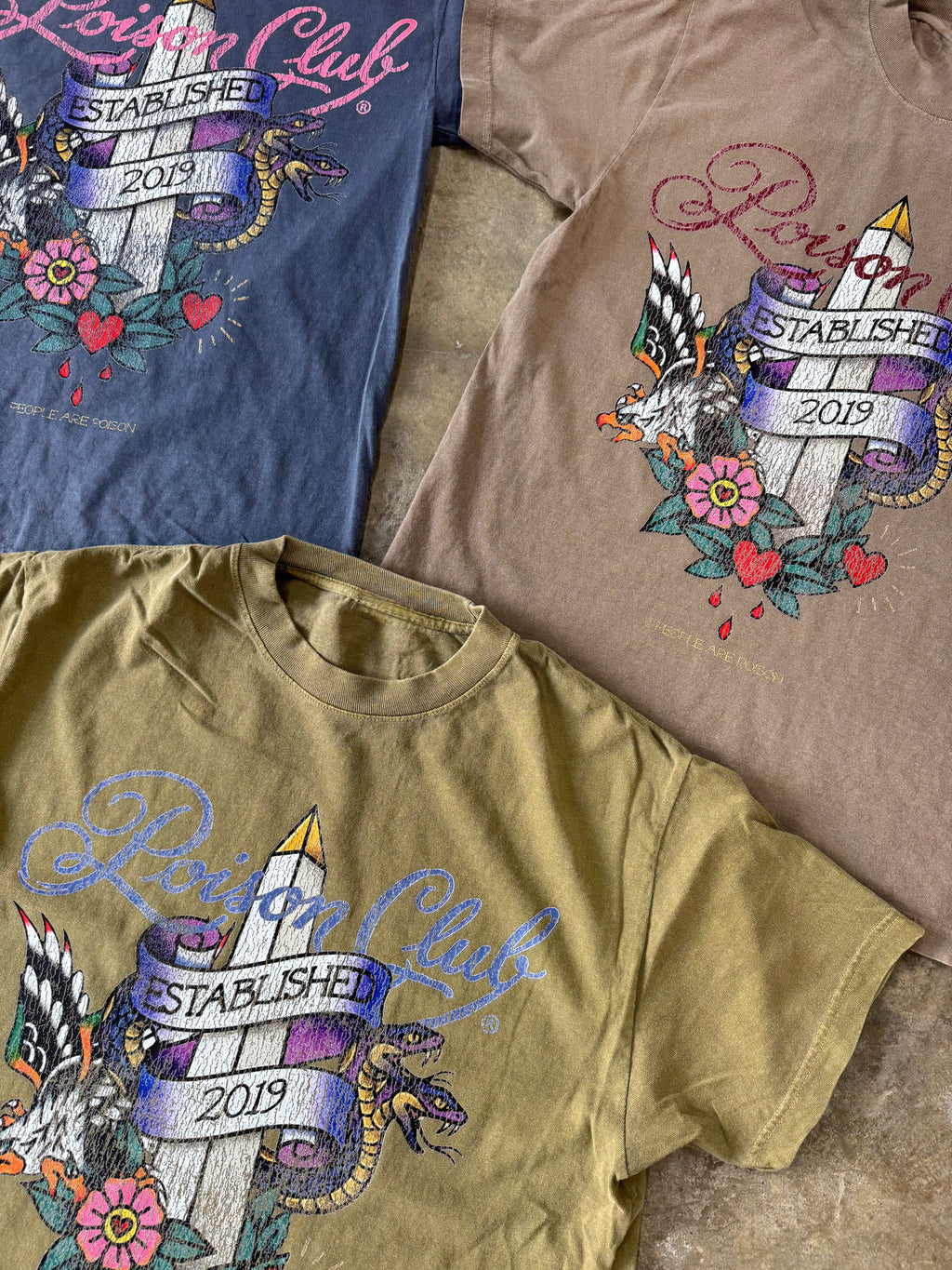 Poison Hardy Tees