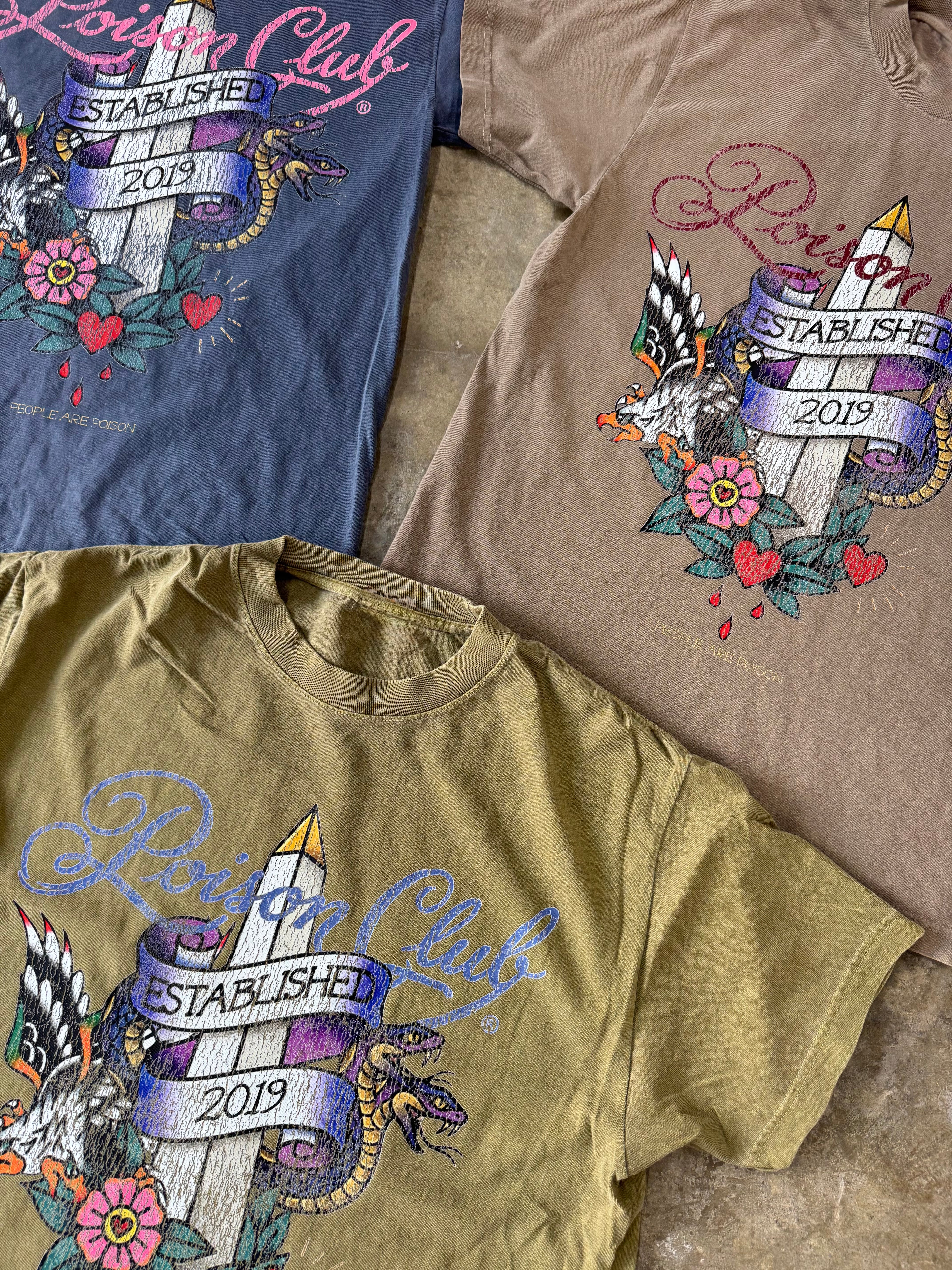 Poison Hardy Tees