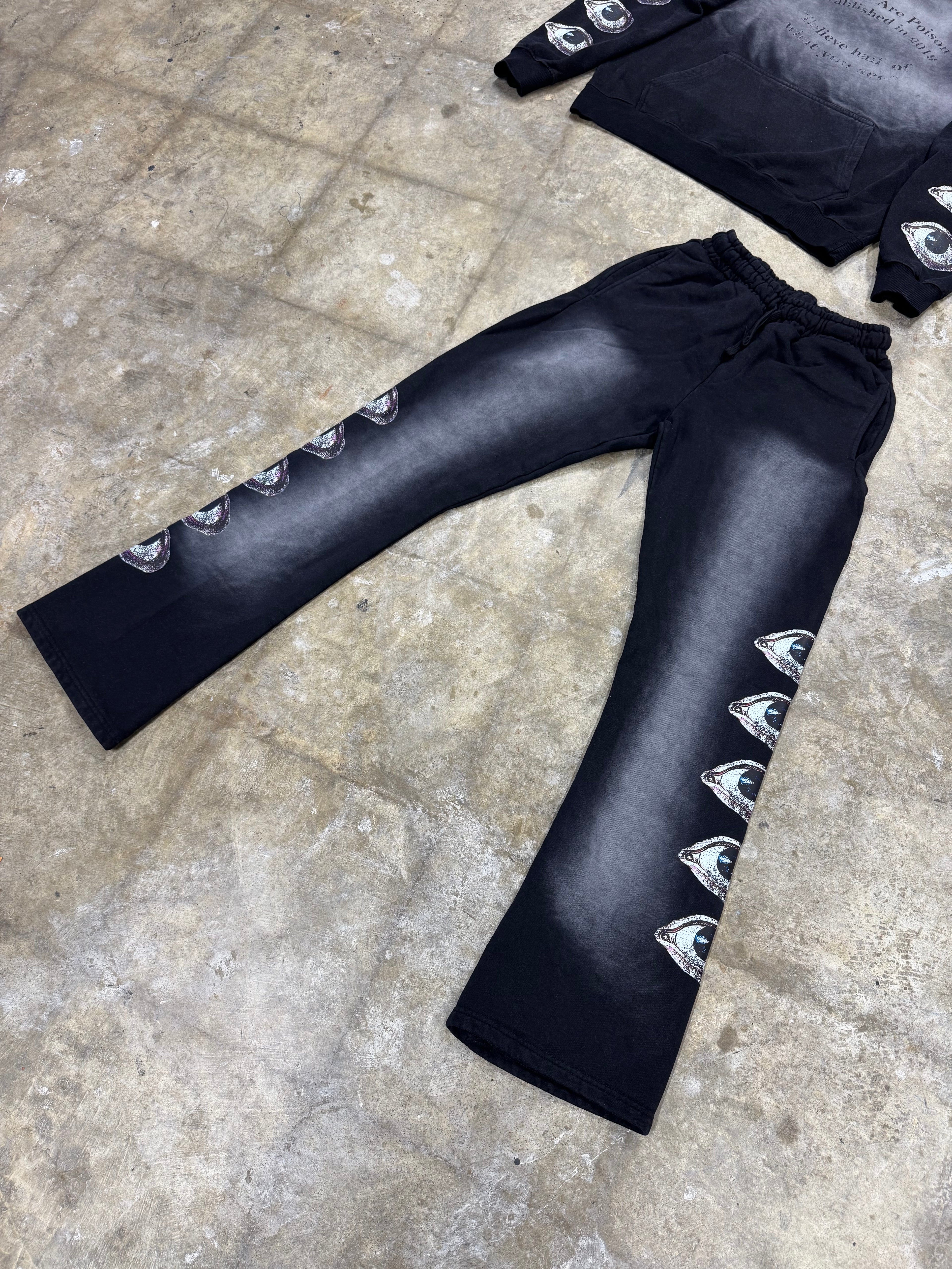 BHWYS Black Sun Faded Sweatsuit